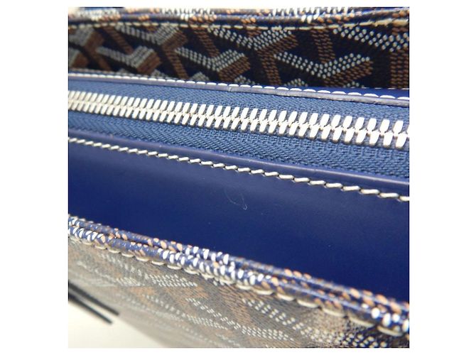 Borsa Tote Goyard Marie-Galante PM Navy Blu navy - vista 12