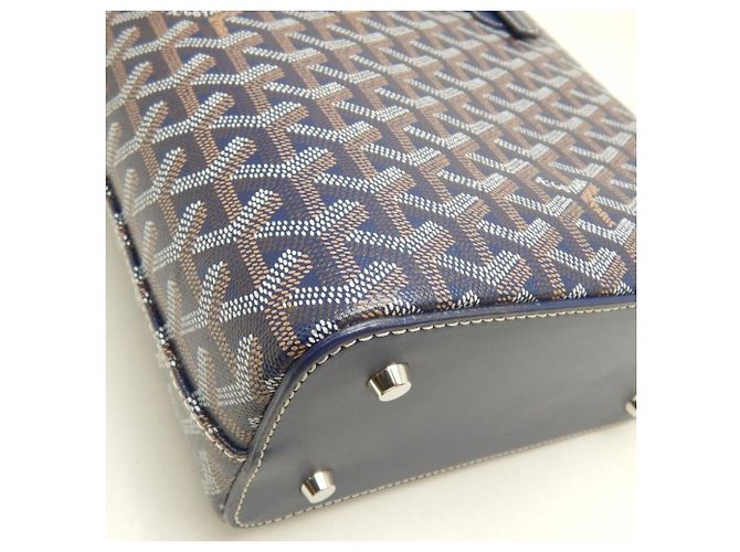 Borsa Tote Goyard Marie-Galante PM Navy Blu navy - vista 13