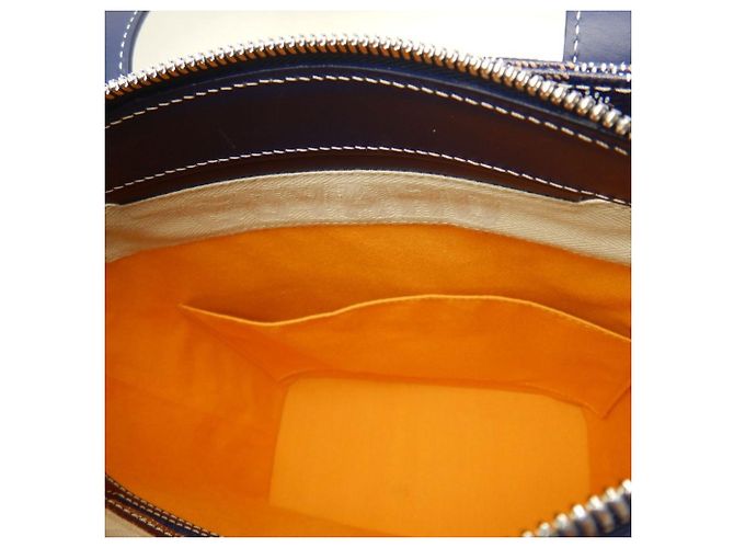 Borsa Tote Goyard Marie-Galante PM Navy Blu navy - vista 16