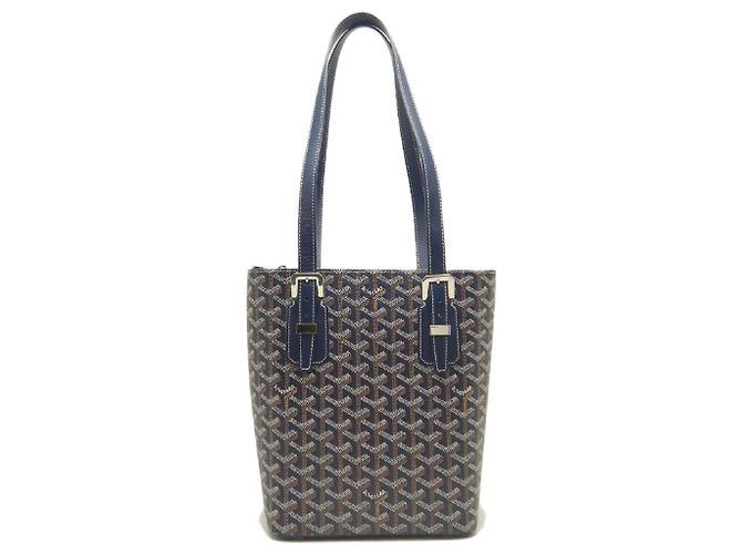 Borsa Tote Goyard Marie-Galante PM Navy Blu navy - vista 2