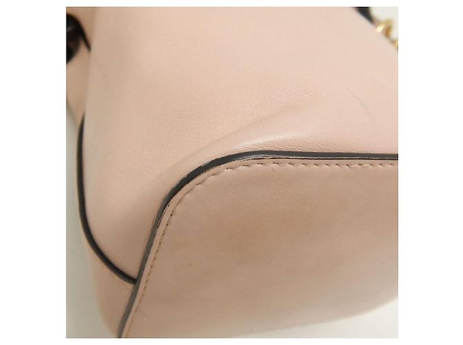 Borsa a Spalla Fendi Montresor 8BS010 Nero Rosa - vista 19