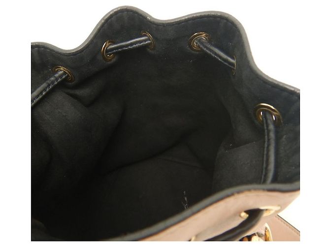 Borsa a Spalla Fendi Montresor 8BS010 Nero Rosa - vista 21