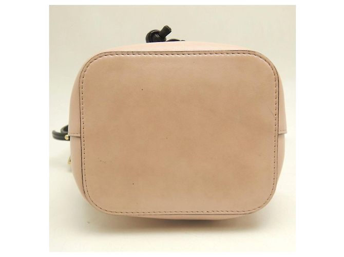 Borsa a Spalla Fendi Montresor 8BS010 Nero Rosa - vista 6