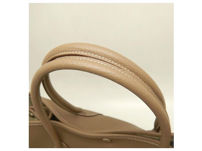 Hermès Borsa Hermes Garden Party PM Taupe - vista 8