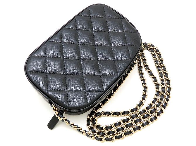 Borsa a Spalla Chanel Matelassé Chain Nero - vista 5
