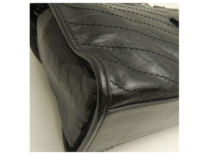 Borsa shopping Saint Laurent Niki Nero - vista 11