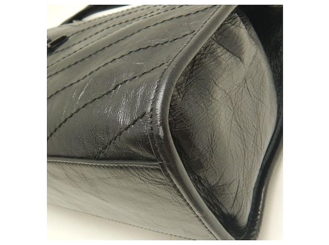 Borsa shopping Saint Laurent Niki Nero - vista 12