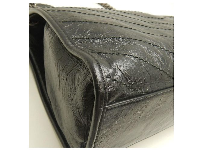 Borsa shopping Saint Laurent Niki Nero - vista 13