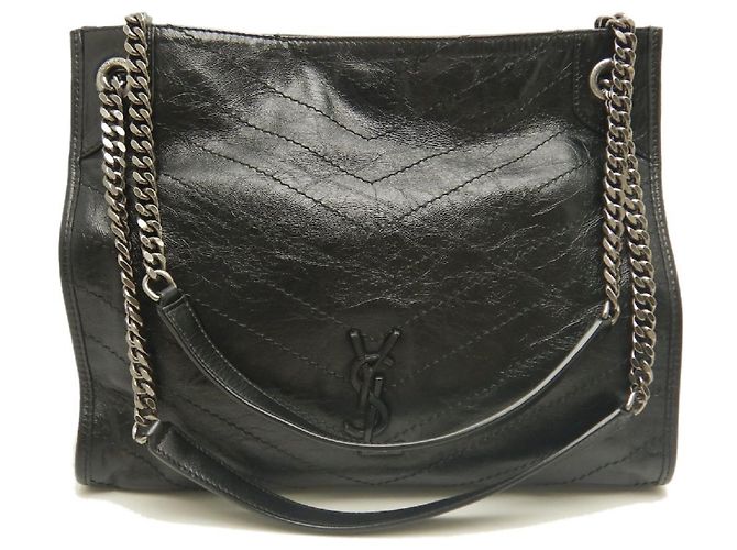 Borsa shopping Saint Laurent Niki Nero - vista 2