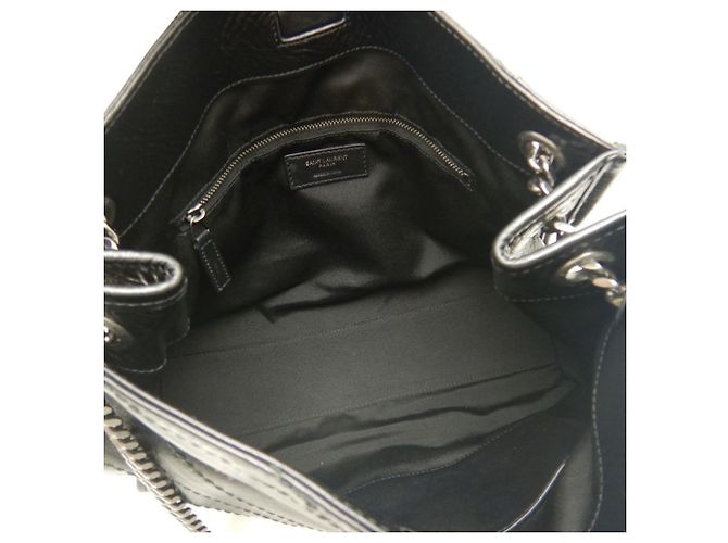 Borsa shopping Saint Laurent Niki Nero - vista 5