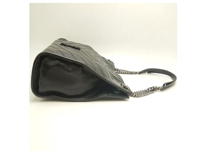 Borsa shopping Saint Laurent Niki Nero - vista 6