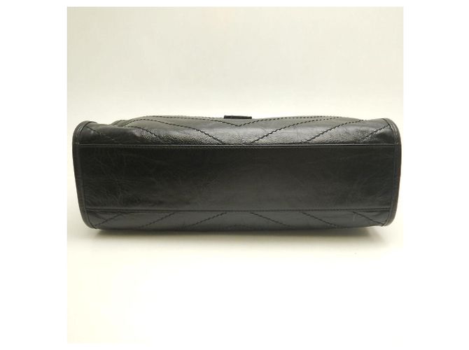 Borsa shopping Saint Laurent Niki Nero - vista 7