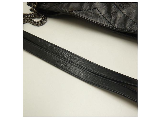 Borsa shopping Saint Laurent Niki Nero - vista 8