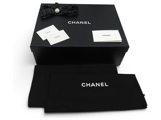 NUOVE STIVALETTI CHANEL LOW BOOTS G38218 37 PELLE BIANCA & NERA LOGO CC SCATOLA E SACCHETTO - vista 14