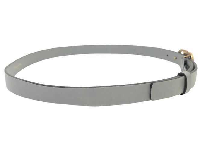 CINTURÓN CHRISTIAN DIOR 30 MONTAIGNE T85 EN CUERO GRIS - vista 4