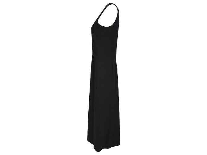 Macacão Gaucho com decote em V T by Alexander Wang em poliéster preto - vista 2
