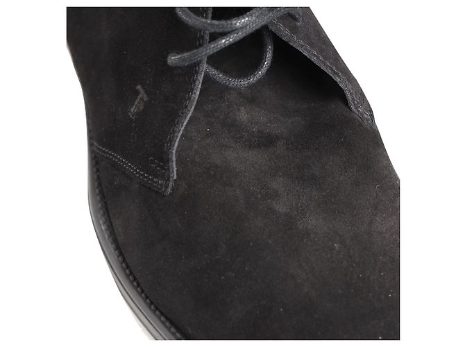 Stivaletti Desert in scamosciato nero Tod's - vista 11