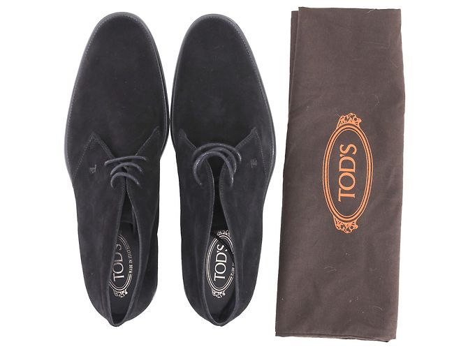 Stivaletti Desert in scamosciato nero Tod's - vista 6
