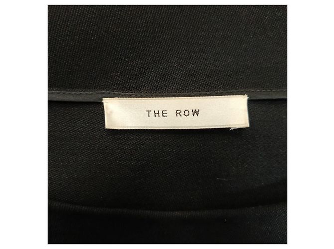 The Row Bluse aus schwarzer Virgin Wool - Ansicht 4