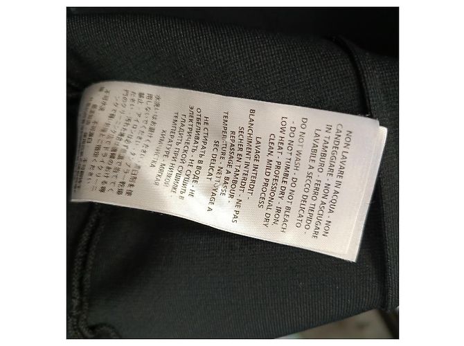 Stella Mc Cartney Stella McCartney Jacket with Belt in Black Viscose - view 8