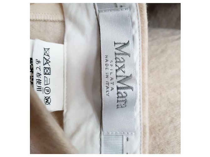 Pantalones Rauche Max Mara en lino beige - vista 3