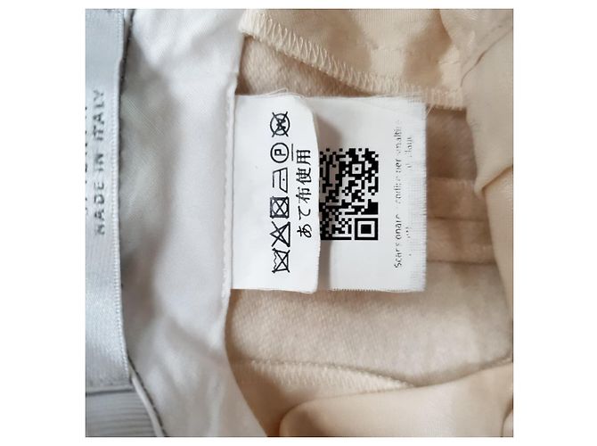 Pantalones Rauche Max Mara en lino beige - vista 4