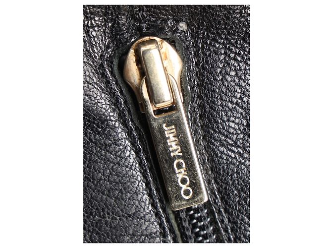 Botas altas Deron en cuero negro Jimmy Choo - vista 8