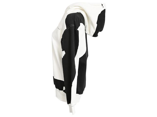 Off White Off-White Frühling-Sommer 2020 Logo-Print Hoodie aus mehrfarbigem Baumwollstoff - Ansicht 2