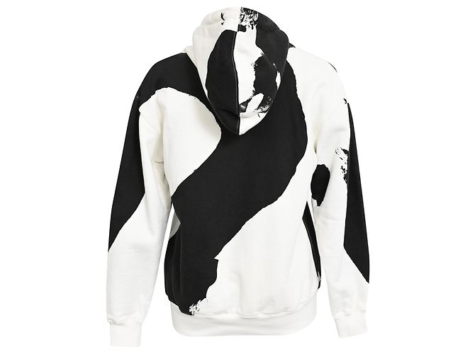Off White Off-White Frühling-Sommer 2020 Logo-Print Hoodie aus mehrfarbigem Baumwollstoff - Ansicht 3
