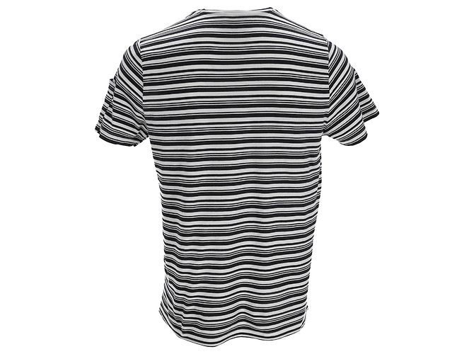 Apc T-shirt a righe A.P.C. in cotone multicolore - vista 3