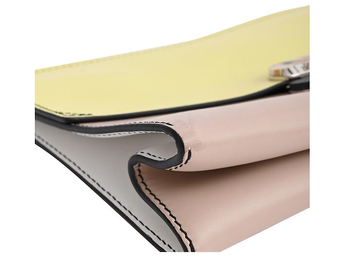 Clutch Curl Medium in pelle multicolore Proenza Schouler - vista 10