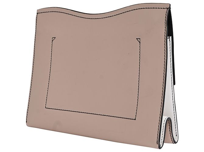 Clutch Curl Medium in pelle multicolore Proenza Schouler - vista 3