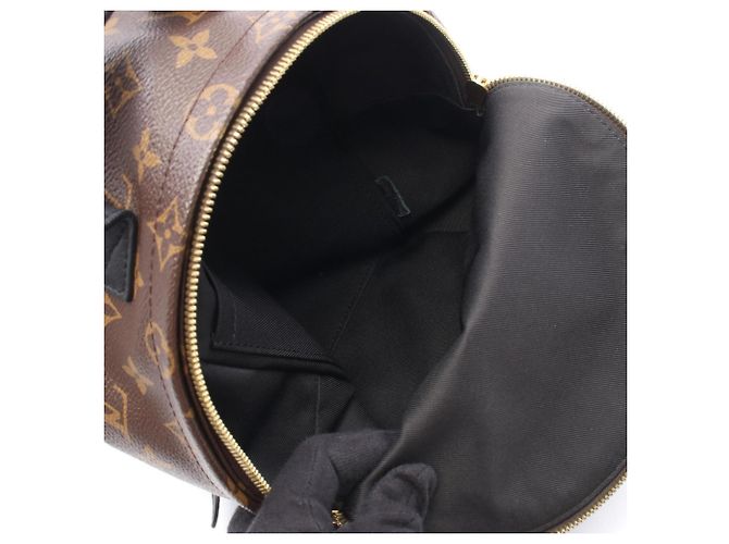 Zaino Louis Vuitton Palm Springs PM Marrone Nero - vista 3