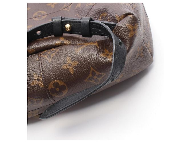 Zaino Louis Vuitton Palm Springs PM Marrone Nero - vista 6