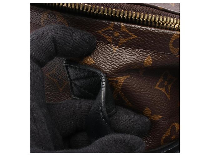 Zaino Louis Vuitton Palm Springs PM Marrone Nero - vista 7