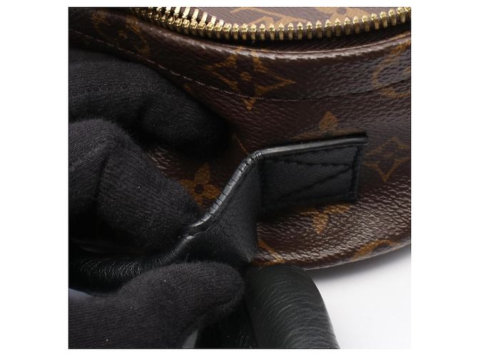 Zaino Louis Vuitton Palm Springs PM Marrone Nero - vista 8
