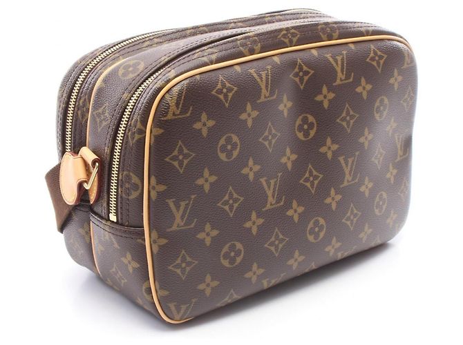 Borsa a tracolla Louis Vuitton Reporter PM Marrone - vista 2