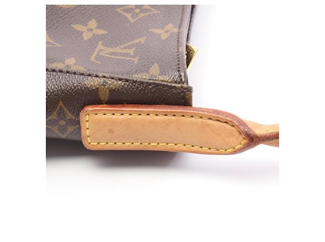 Borsa Louis Vuitton Looping GM Marrone - vista 10