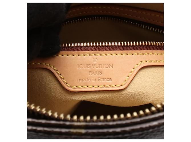 Borsa Louis Vuitton Looping GM Marrone - vista 4