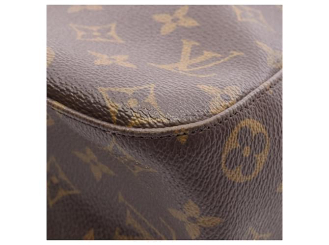 Borsa Louis Vuitton Looping GM Marrone - vista 7