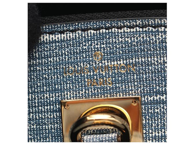 Borsa 2-Way Louis Vuitton City Steamer MM Blu - vista 4