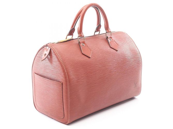 Borsa Louis Vuitton Speedy 30 Epi Kenya Brown Marrone - vista 2