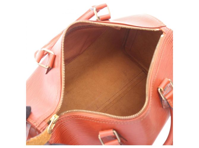 Borsa Louis Vuitton Speedy 30 Epi Kenya Brown Marrone - vista 3
