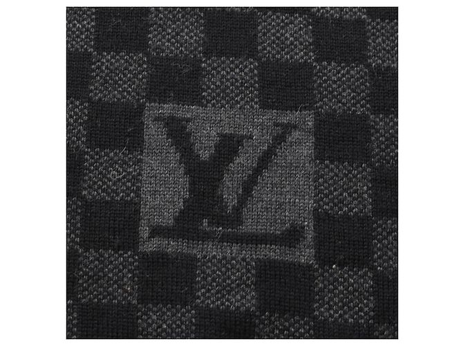 Louis Vuitton Damier Schal Braun Schwarz - Ansicht 3