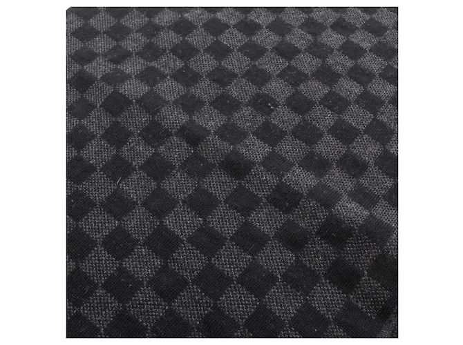 Louis Vuitton Damier Schal Braun Schwarz - Ansicht 4