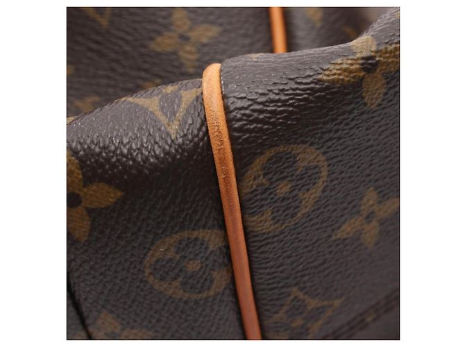 Borsa Tote Louis Vuitton Totally MM Monogram Marrone - vista 8