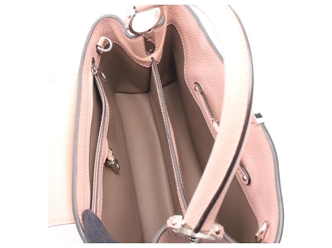 Borsa 2-Way Louis Vuitton Capucines MM Rosa - vista 3