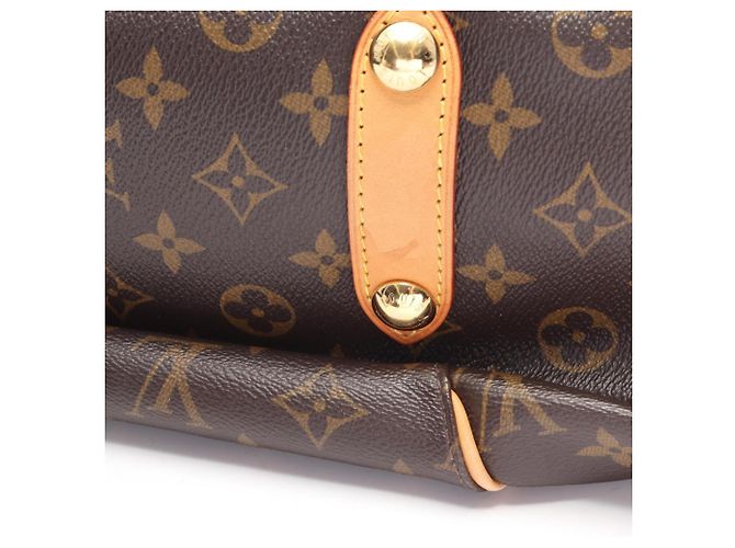 Borsa a Spalla Louis Vuitton Galliera PM Marrone - vista 6