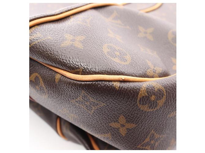 Borsa a Spalla Louis Vuitton Galliera PM Marrone - vista 7