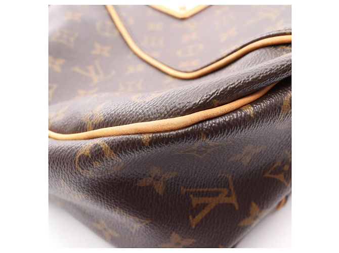 Borsa a Spalla Louis Vuitton Galliera PM Marrone - vista 8